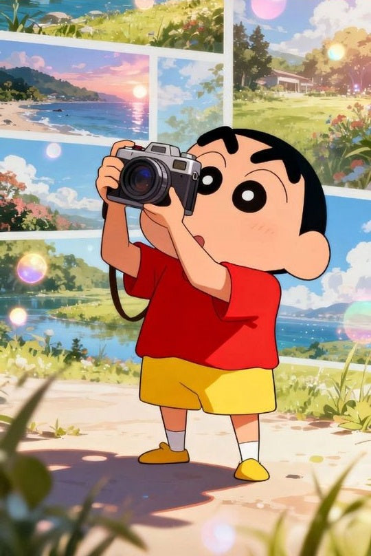 Magnetic Bookmark | Shinchan Playing | KharidobechoBooks