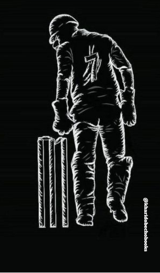 Magnetic Bookmark | M S Dhoni | KharidobechoBooks