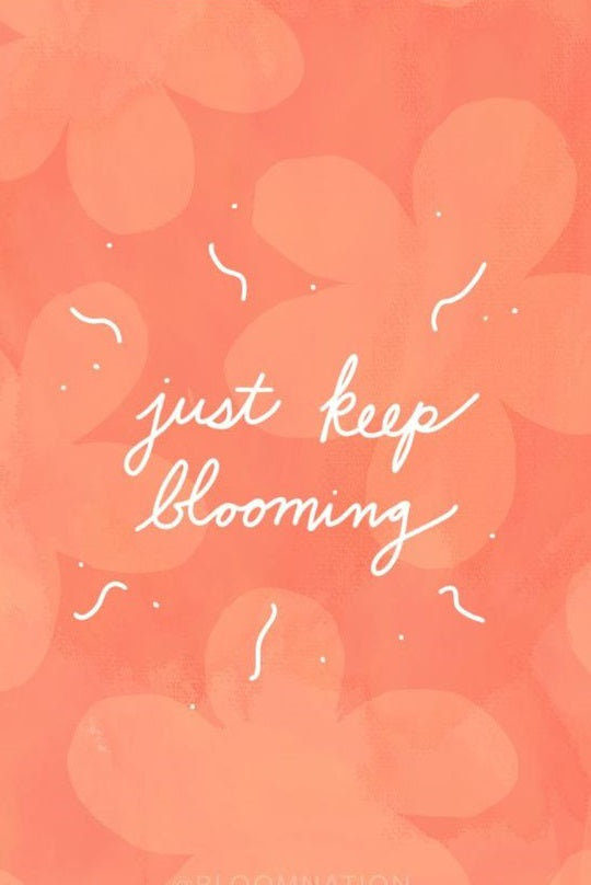 Magnetic Bookmark | Retro Flowers | KharidobechoBooks