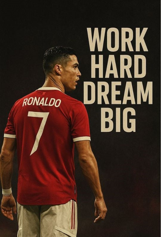 Magnetic Bookmark | Cristiano Ronaldo Signature Pose | KharidobechoBooks