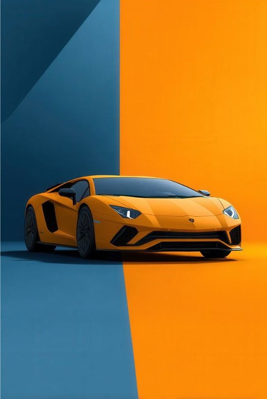 Magnetic Bookmark | Yellow Sports Car | KharidobechoBooks