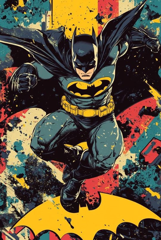 Magnetic Bookmark | The Dark Knight Comic | KharidobechoBooks