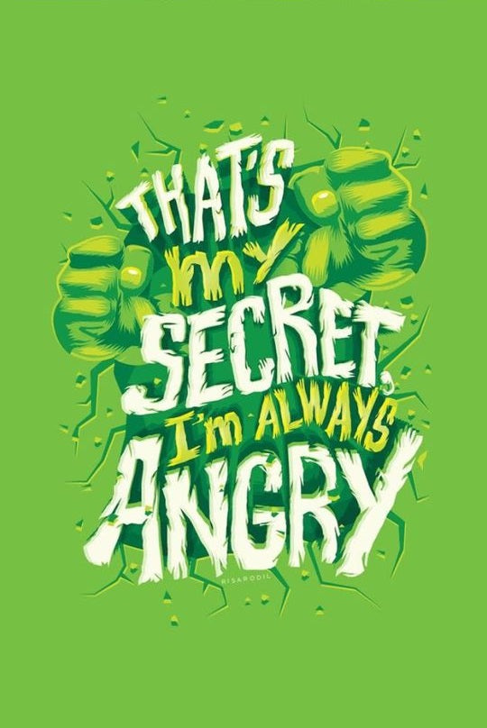 Magnetic Bookmark | The Incredible Hulk | KharidobechoBooks