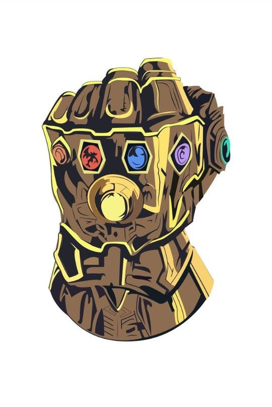 Magnetic Bookmark | Thanos | KharidobechoBooks