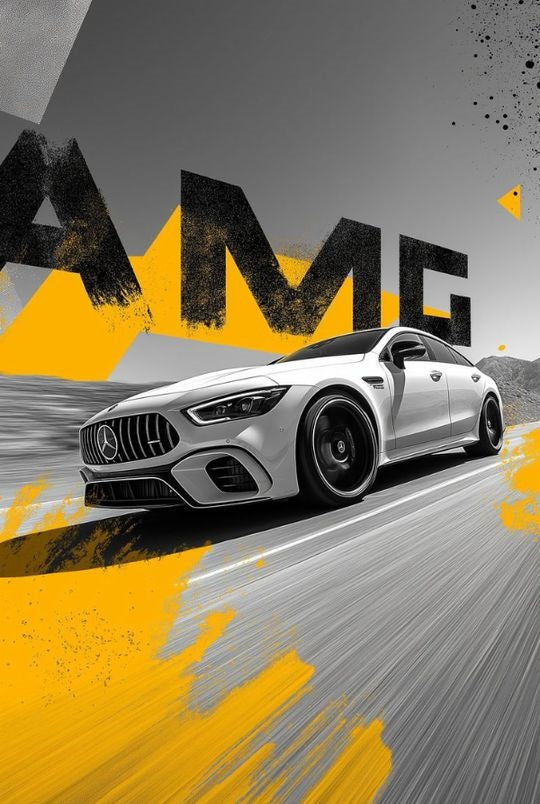Magnetic Bookmark | Mercedes SLS AMG | KharidobechoBooks