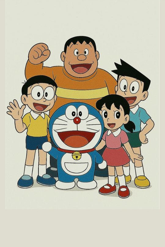 Magnetic Bookmark | Doraemon Friends | KharidobechoBooks