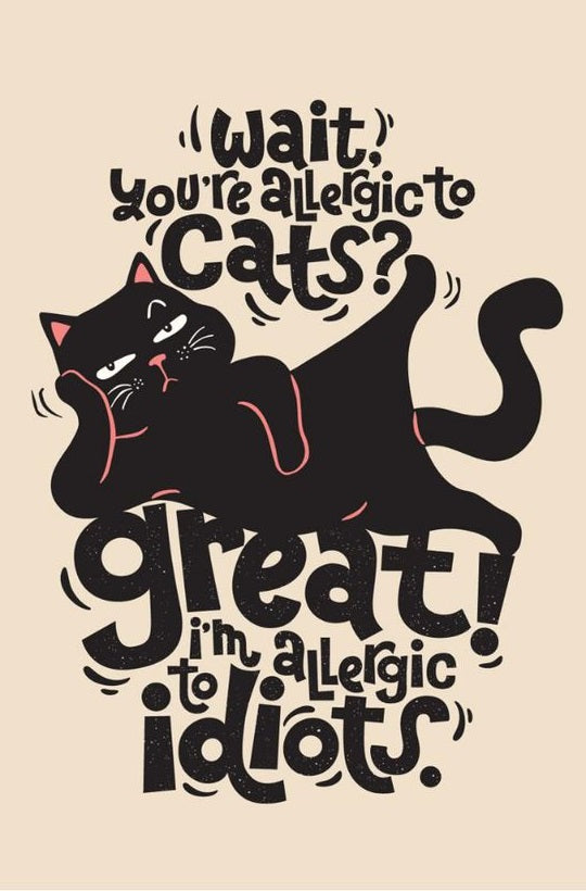 Magnetic Bookmark | Black Cat | KharidobechoBooks