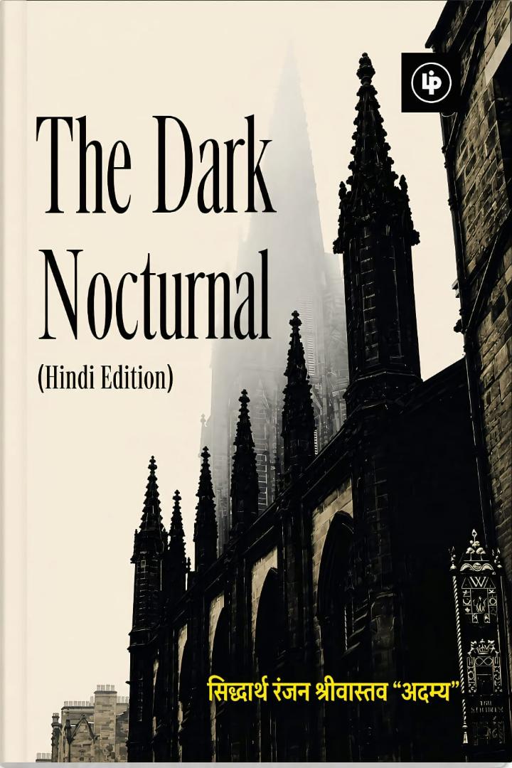 The Dark Nocturnal | Siddharth Ranjan Srivastava 'Adamya' ( सिद्धार्थ रंजन श्रीवास्तव 'अदम्य' ) | KharidobechoBooks | Author Signed
