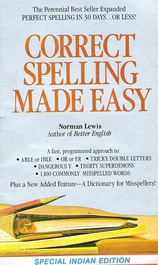 Correct Spelling Made Easy | Normal Lewis | Kharidobechobooks