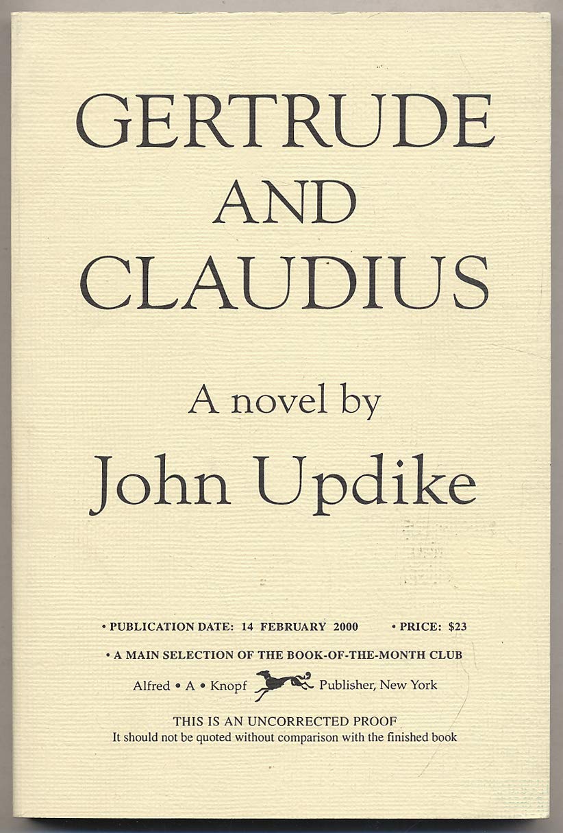gertrude and claudius | Updike, John | kharidobechobooks
