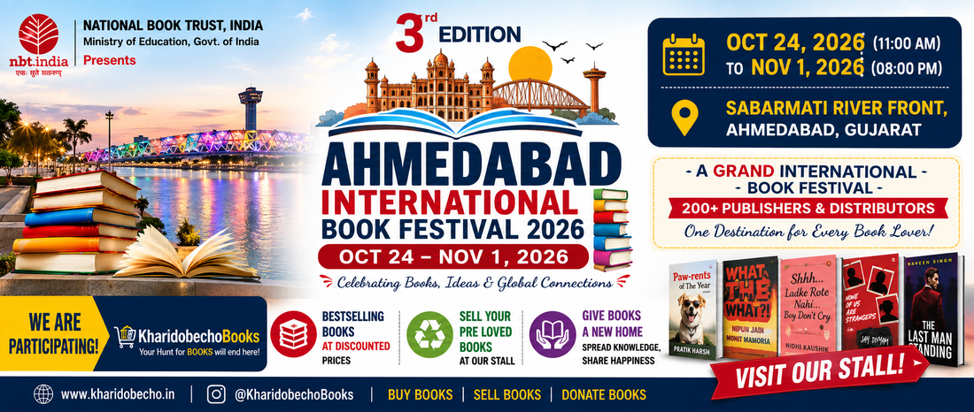 Ahmedabad International Book Festival 2026: Dates, Venue, Timings &amp; KharidobechoBooks Stall