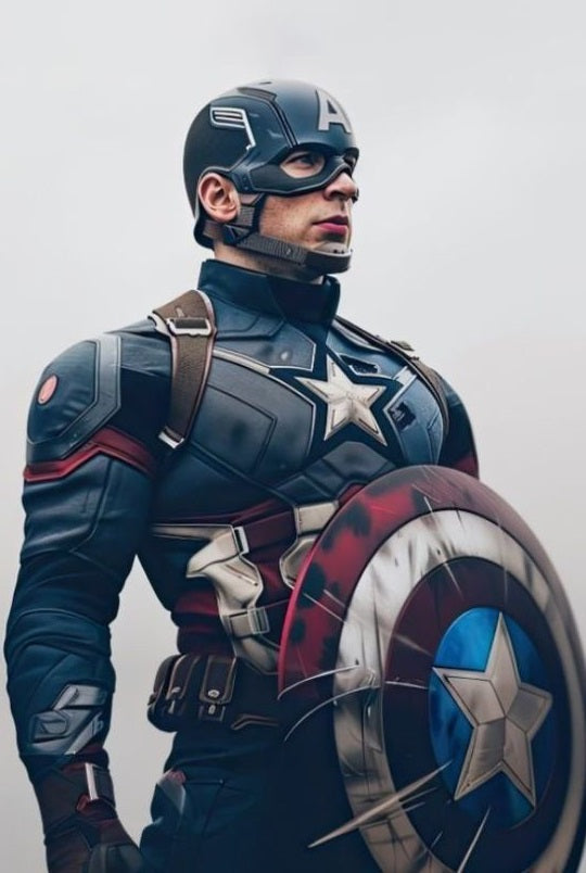 Magnetic Bookmark | Captian America | KharidobechoBooks