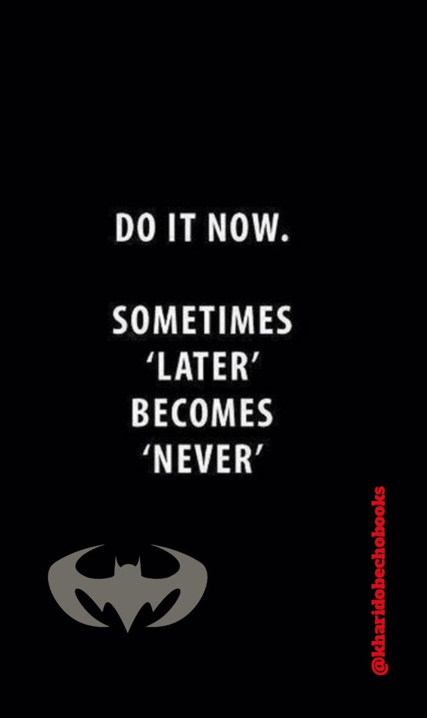 Magnetic Bookmark | Batman in a Dark Suit | KharidobechoBooks