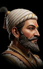 Magnetic Bookmark | Shivaji Maharaj Aesthetic | KharidobechoBooks