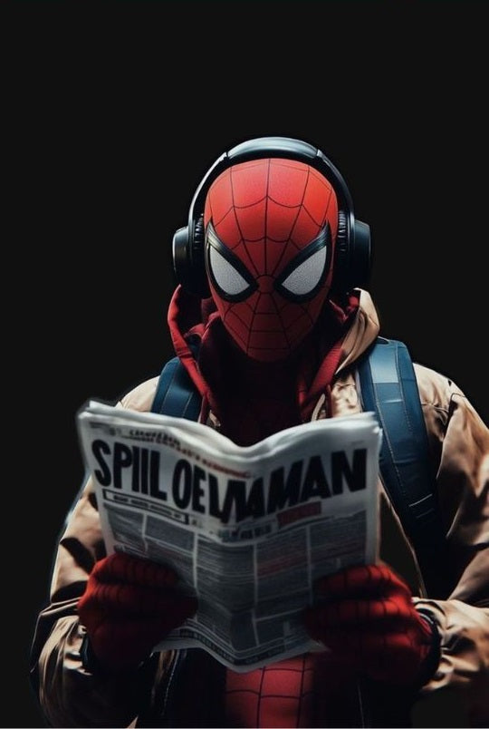 Magnetic Bookmark | Spider-Man Emblem | KharidobechoBooks