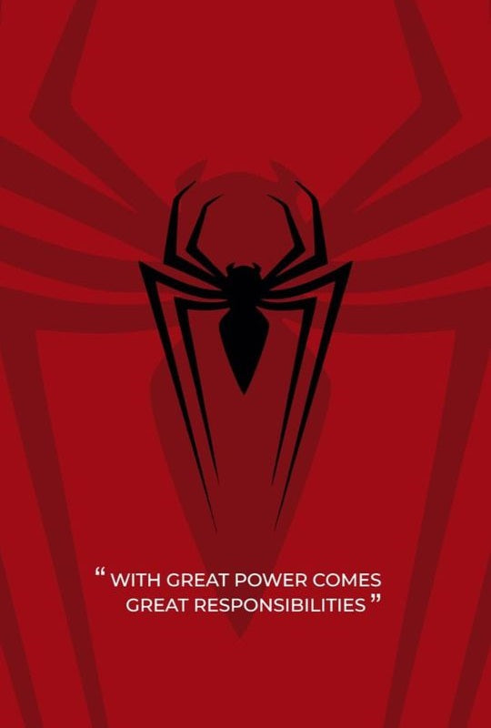 Magnetic Bookmark | Spider-Man Emblem | KharidobechoBooks