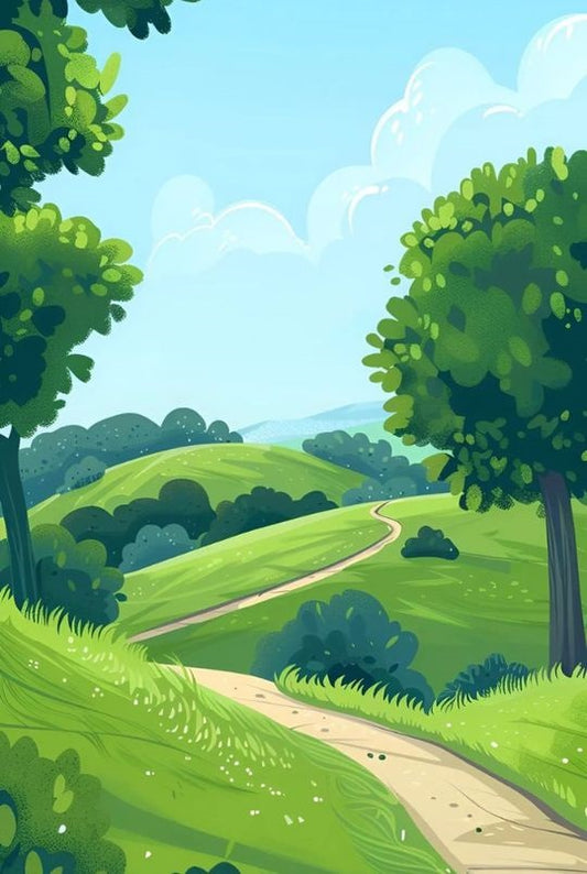 Magnetic Bookmark | Scenic Landscape | KharidobechoBooks
