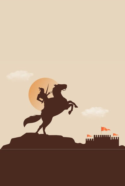 Magnetic Bookmark | Brave Maratha King | KharidobechoBooks