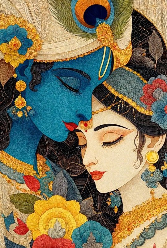 Magnetic Bookmark | Radha Krishna | KharidobechoBooks