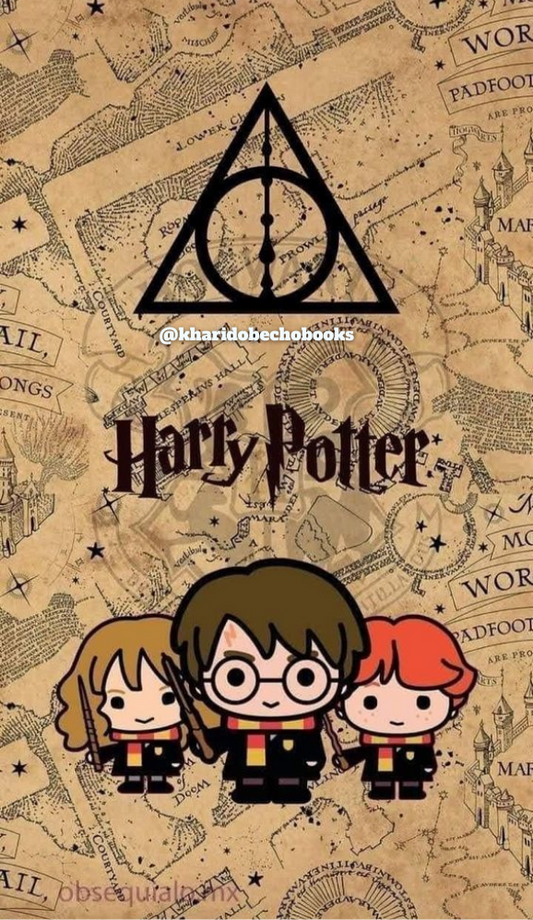 Magnetic Bookmark | Harry Potter with Character | KharidobechoBooks