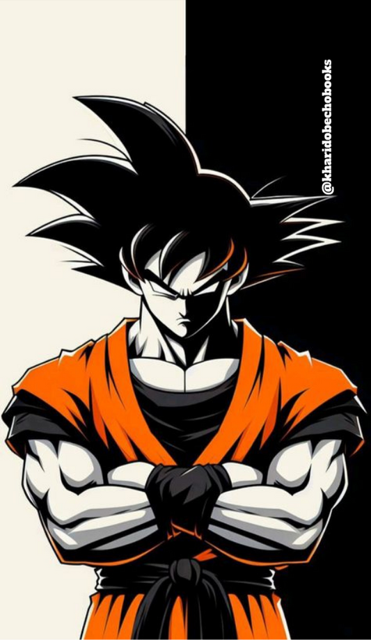 Magnetic Bookmark | Son Goku | KharidobechoBooks