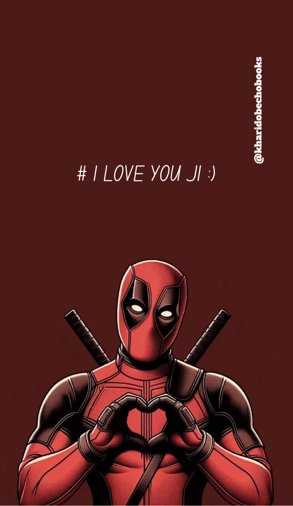 Magnetic Bookmarks | Deadpool a fictional character| KharidobechoBooks