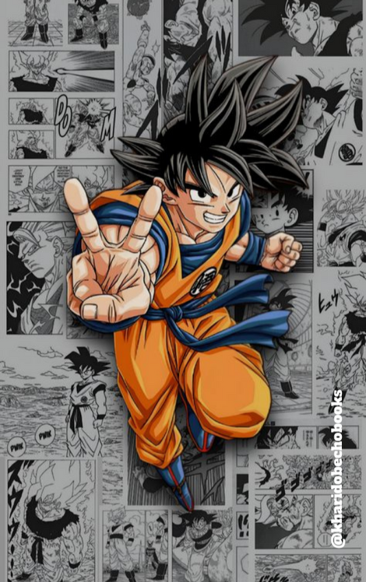 Magnetic Bookmark |  Son Goku | KharidobechoBooks