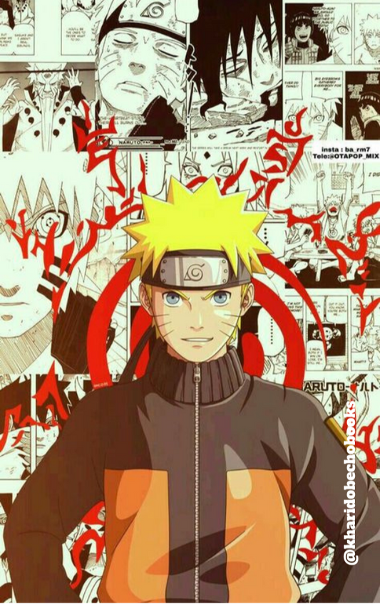 Magnetic Bookmark | Naruto Uzumaki | KharidobechoBooks