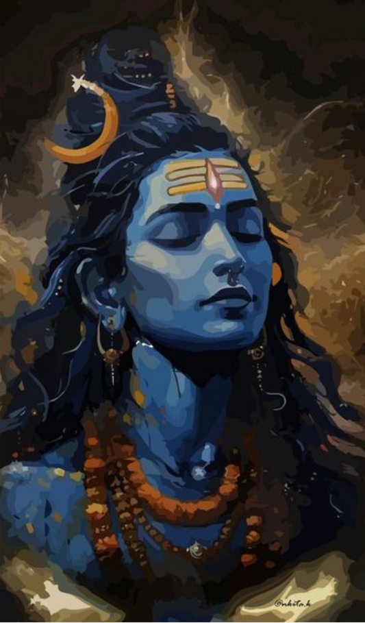 Magnetic Bookmark | shiva | KharidobechoBooks