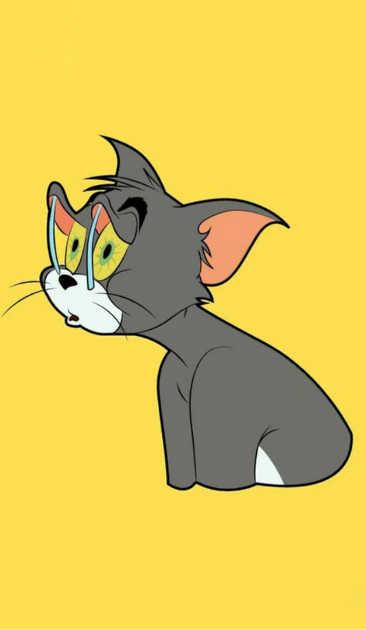 Magnetic Bookmark | Tom cat from the Tom and Jerry | kharidobechobooks