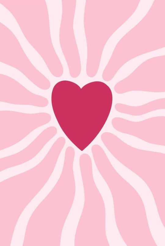 Magnetic Bookmark | Glowing Heart | KharidobechoBooks