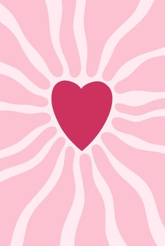 Magnetic Bookmark | Glowing Heart | KharidobechoBooks