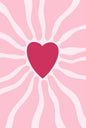 Magnetic Bookmark | Glowing Heart | KharidobechoBooks