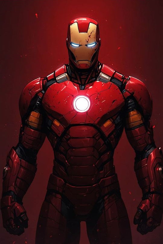 Magnetic Bookmark | Iron Man Cool Pose | KharidobechoBooks