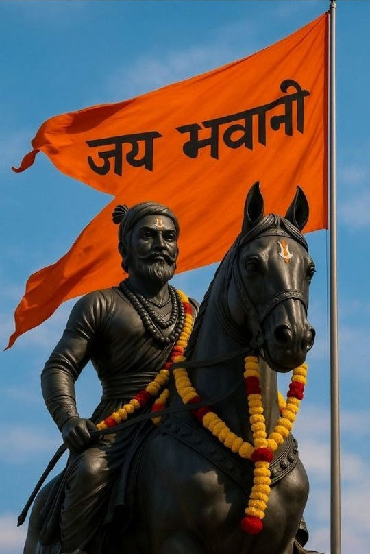 Magnetic Bookmark | Shivaji Maharaj | KharidobechoBooks