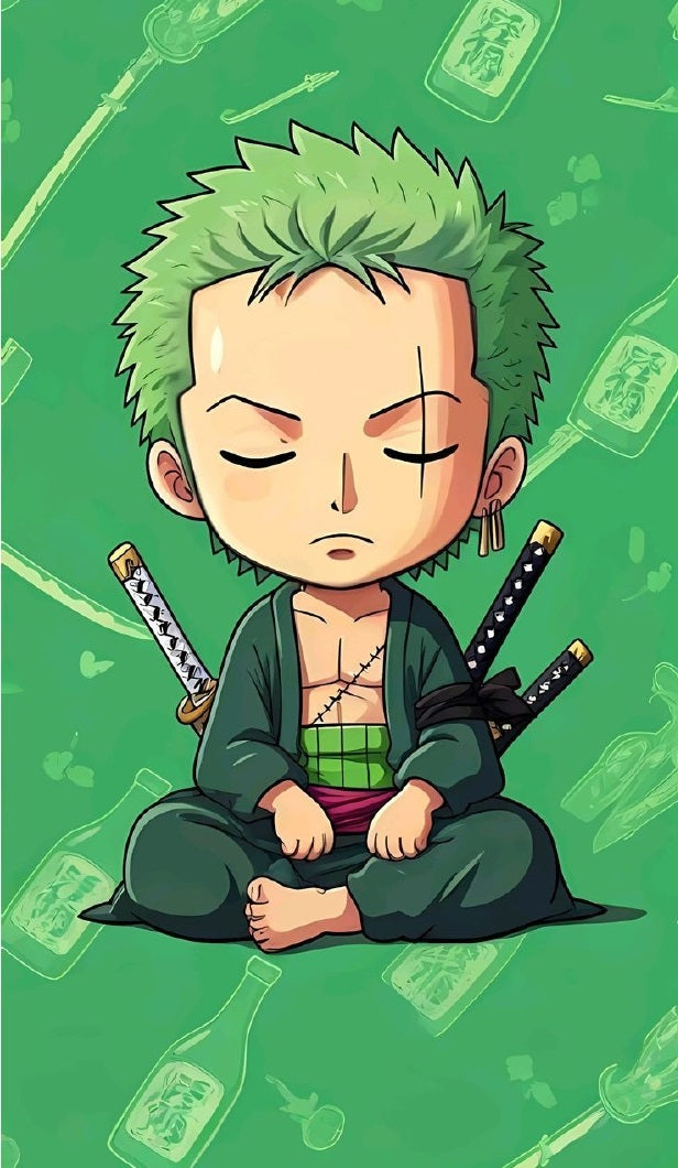 Magnetic Bookmark | Cute Zoro One Piece | KharidobechoBooks