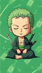 Magnetic Bookmark | Cute Zoro One Piece | KharidobechoBooks