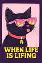 Magnetic Bookmark | Rocking Cat | KharidobechoBooks