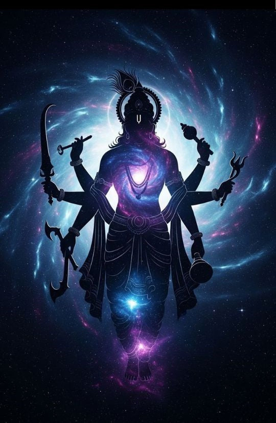 Magnetic Bookmark | Cosmic Vishnu | KharidobechoBooks