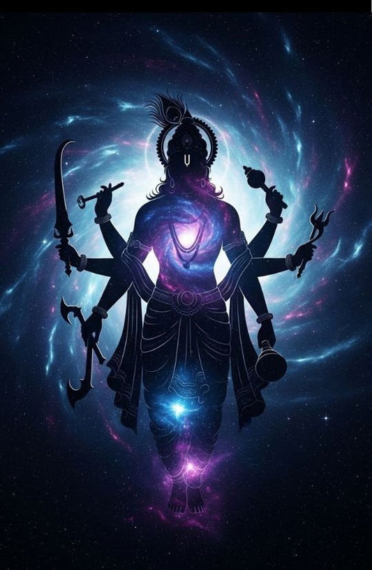 Magnetic Bookmark | Cosmic Vishnu | KharidobechoBooks