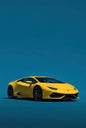 Magnetic Bookmark | Yellow Sports Car | KharidobechoBooks