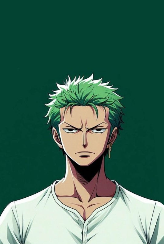 Magnetic Bookmark | Annoyed Zoro One Piece | KharidobechoBooks