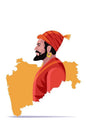 Magnetic Bookmark | Chattrapati Shivaji Maharaja | KharidobechoBooks