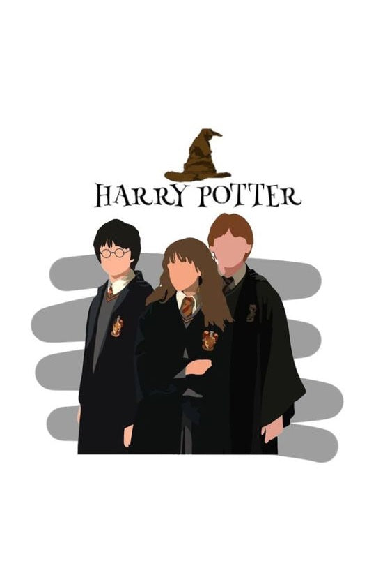 Magnetic Bookmark | Harry Potter Trio | KharidobechoBooks