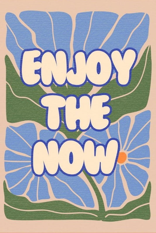 Magnetic Bookmark | Enjoy The Now | KharidobechoBooks