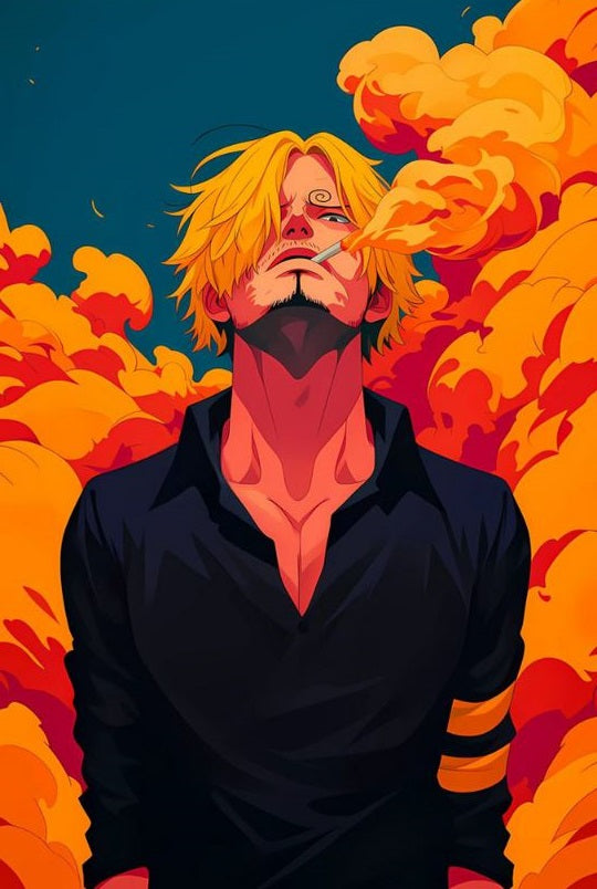 Magnetic Bookmark | Sanji : One Piece | KharidobechoBooks