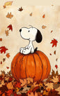 Magnetic Bookmark | Snoopy in a Pumpkin | KharidobechoBooks