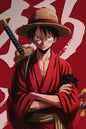 Magnetic Bookmark | Luffy Serious Pose | KharidobechoBooks