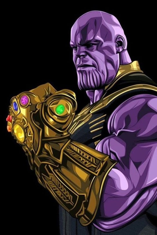 Magnetic Bookmark | Thanos  | KharidobechoBooks