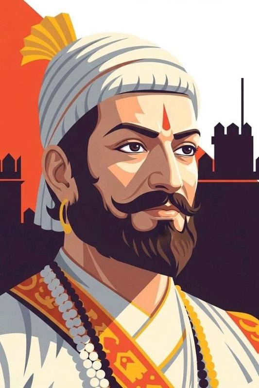 Magnetic Bookmark | Maratha King | KharidobechoBooks